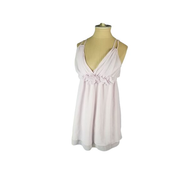 Flora Babydoll Nightgown Lavender Size Small - Picture 1 of 4